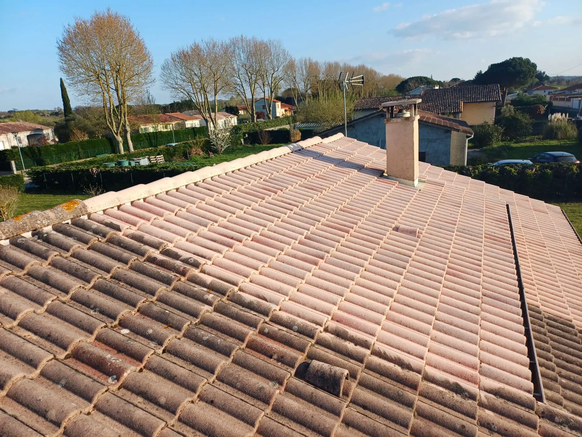 nettoyage toiture Dunes et Agen