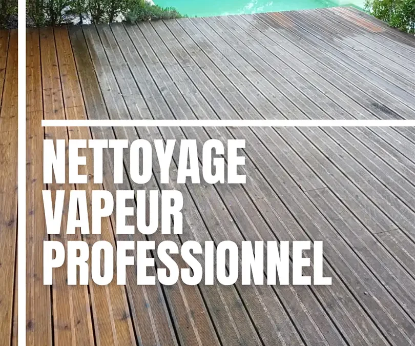 Le nettoyage de vos terrasses bois à la vapeur : la solution douce qui protège vos surfaces